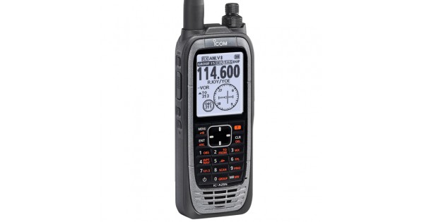ICOM A25NE VHF AIR BAND NAV / COM / GPS RADIO WITH BLUETOOTH