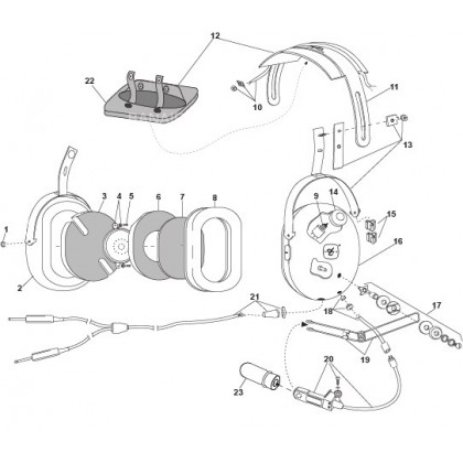 Repair Parts David Clark